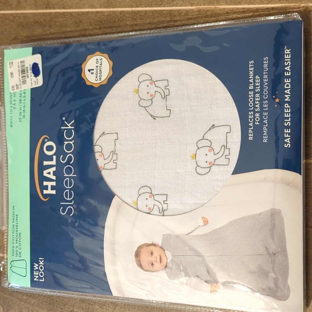 Halo Sleep Sack birth to 6 months